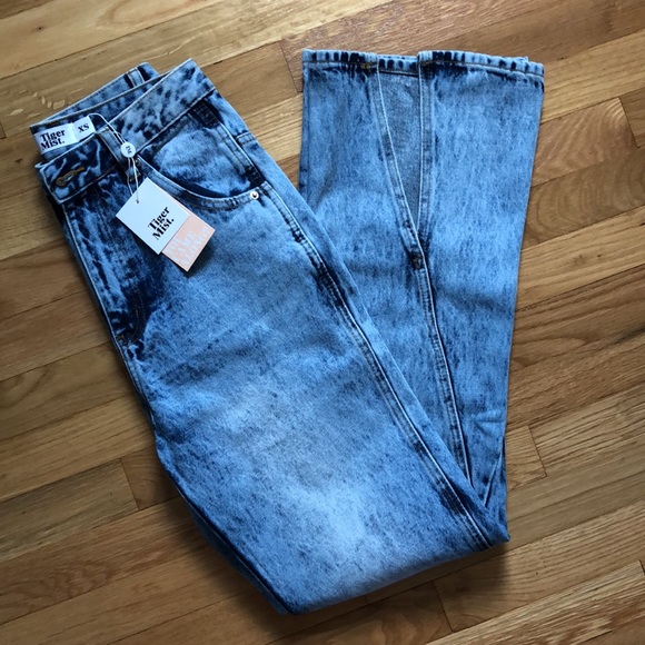 Tiger Mist Adelpha high waist acid wash jeans - Picture 7 of 16